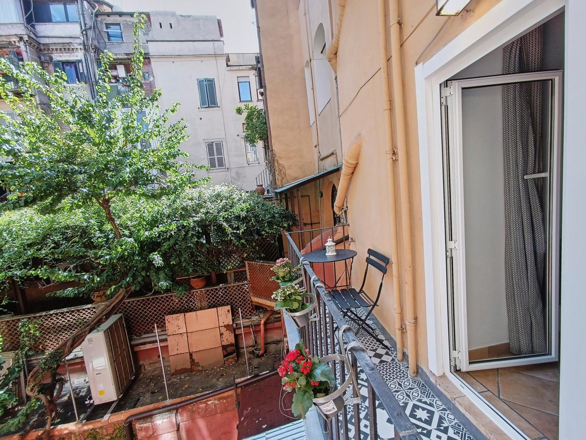Mini Studio Con Balcone A Piazza Del Popolo Рим Экстерьер фото
